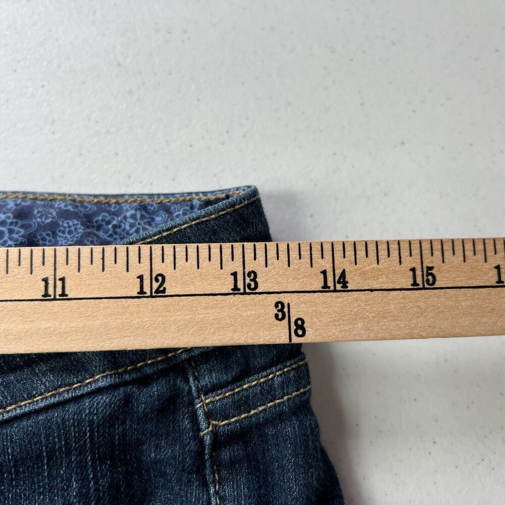 Paige Skyline Jeans Womens 26 Skinny Made In Usa Blue Stretch Denim * - Picture 9 of 11